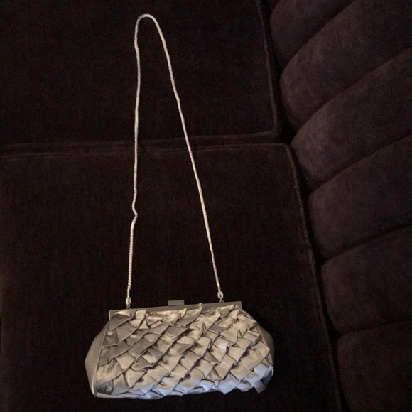 ‼️LAST DAY‼️EUC~ Kate Landry Satin Ruffle Bag - Picture 8 of 8